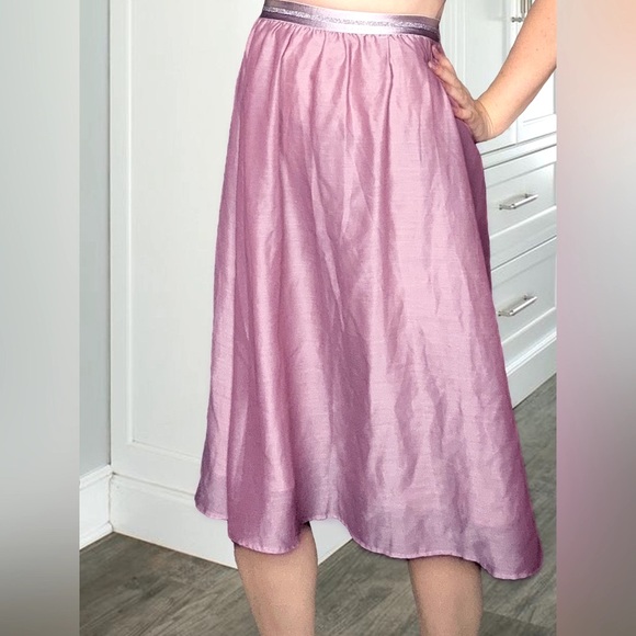 Dresses & Skirts - Vtg Pink A-Line Skirt